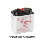 Yuasa 6N2-2A-1 (DC) 6V Batteri til Motorcykel