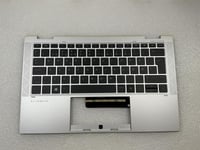 For HP EliteBook x360 1030 G8 M45819-091 Norwegian Norse Palmrest Keyboard NEW