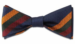 Duke of Lancaster's Regiment Silk Non Crease Self Tie Bow Tie - original design