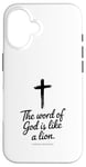Cadeau Charles Spurgeon The Word of God Lion pour homme, femme et enfant Coque pour iPhone 16