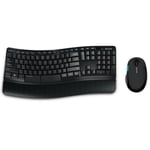 Microsoft Sculpt Comfort Desktop Spanish Keyboard & Mouse Set Wireless - Black