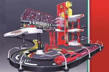 BURAGO FER Ferrari racing garage incl. 1 car 1:43