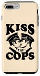 Coque pour iPhone 7 Plus/8 Plus Kiss The Cops | La police gay est amoureuse et s'embrasse pour la Gay Men Pride