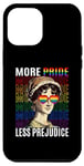 Coque pour iPhone 12 Pro Max Plus de fierté, moins de préjugés, gay, gay, fier allié, mois de la fierté