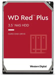 WD Red Plus WDBAVV0080HNC - Disque dur - 8 To - interne - 3.5" - SATA 6Gb/s - 7200 tours/min - mémoire tampon : 256 Mo