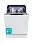 Hisense Hv523E15Uk Slimline Fully Integrated 30-Minute Quick Wash, 10 Place Dishwasher