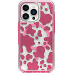 OtterBox Symmetry Series+ Clear Case with MagSafe for iPhone 13 Pro (ONLY) - Disco Cowgirl (Pink)