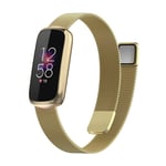 Armband Milanese Fitbit Luxe guld