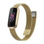 Armband Milanese Fitbit Luxe Guld
