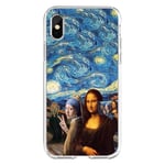 fashionaa Van Gogh oil painting mobile phone case,Creative Ultra Thin Case, Slim Fit and Protective Hard Plastic Cover Case for iPhone 11 Pro MAX XS XR X 8 6s 7Plus TPU,22,iPhoneXR