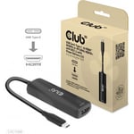 Club 3D CAC-1588 Typ C - HDMI 21 PD 100W - aktiv adapter, 4K120 Hz - 8K60Hz