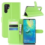 huawei Huawei P30Pro PU Wallet Case Green