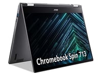Acer Chromebook Spin 713 CP713-3W - (Intel Core i3-1115G4, 8GB, 256GB SSD, 13.5 Inch QHD 3:2 Touchscreen Display, Google Chrome OS, Iron)