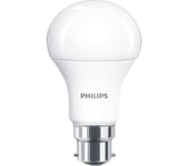 PHILIPS Frosted LED Light Bulb - B22, Warm White