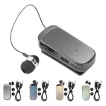 Retractable Wireless Headphones BT5.2 Earphones Clip On Earpiece Comfortable UK