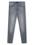 Kobdraper Jax Tapered Grey Jeans Grey Kids Only