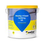 Weber Protect Ready-Mixed Tanking Kit 5kg (4kg membrane, 1kg primer & tape)