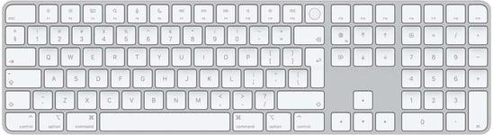 Apple Magic Keyboard Touch ID 2021, numerisk, silicon, dansk