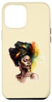 iPhone 13 Pro Max Vibrant Afro Beauty Juneteenth Black Freedom Black History Case