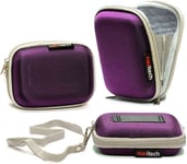 Navitech Purple Camera Case For Polaroid IS048-BLU-INT Waterproof Camera
