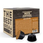 Note d'Espresso - Hazelnut Coffee - Instant soluble prouduct - Exclusively Compatible with NESCAFE DOLCE GUSTO Machines - 48 caps