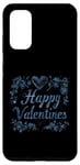 Coque pour Galaxy S20 typographie Happy valentine's day Idea Creative Inspiration