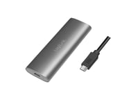 Logilink Ua0389 Sata-Hårddiskskåp M.2 Pcie Nvme Ssd, M.2 Sata Ssd Usb-C®