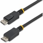 StarTech.com 3m (10ft) DisplayPort 1.2 Cable - 4K x 2K Ultra HD VESA Certified DisplayPort Cable - DP to DP Cable for Monitor - DP Video/Display Cord - Latching DP Connectors (DISPL3M)