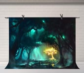HD Fantasy Forest Background Fairy Tale Tree of Life Photography Background Children s Bedroom Decor Wall Mural Photo Studio Props 7x5ft BJDSFU19