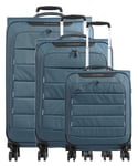 Travelite Skaii Set de valise (4 roues) bleu