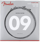 Fender® »CLASSIC CORE NICKEL PLATED STEEL ELECTRIC STRINGS« Cordes pour guitare électrique - Bullet End - 3255L 009/042