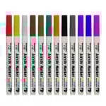 Akrylpennor - Markers - 12 st
