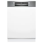 Bosch SMI2HTS02G Series 2 60cm Semi Integrated Dishwasher - STAINLESS STEEL