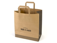 Papirsbærepose 320/170x350mm Friskbagt brød og kager 200stk