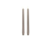 Led-Ljus Uyuni Ø2,3Xh25,2Cm Utan Fjärrkontroll Sandsten,2 St/Pk