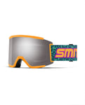Smith Squad XL Neon Wiggles Arch / ChromaPop Sun Platinum Mirror+extra lins