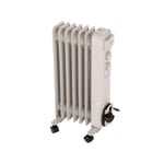 7 Fin Portable Oil Filled Radiator Electric Heater