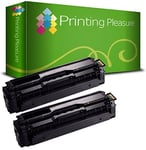 2 Compatible Toner Cartridges for Samsung CLP-415N CLP-415NW CLX-4195FN CLX-4195N CLX-4195FW Xpress C1810W C1860FN C1860FW - Black, High Yield