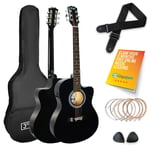 3rd Avenue Full Size 4/4 Electro-Acoustic Guitar Pack