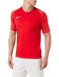 Nike Strike Jersey S/S Maillot Homme, University Red/Bright Crimson/Blanc, FR : S (Taille Fabricant : S)