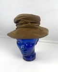 Barbour Ladies Sport Wax Hat / Olive / Size S