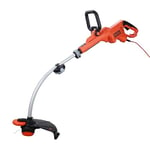 BLACK+DECKER Electric Strimmer Grass Trimmer 900 W 35 cm with Wheel Edge Guide and Adjustable Second Handle GL9035-GB