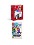 Nintendo Switch Oled White Console &Amp; Super Mario Bros. Wonder