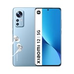 Xiaomi 12 - Smartphone 8+128GB, Écran 6.28” 120Hz AMOLED, Processeur Snapdragon 8 Gen 1, Triple Caméra 50MP+13MP+5MP, Batterie 4500mAh, Bleu (Version Française + 2 Ans de Garantie)