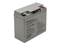 Qoltec AGM-batteri | 12V | 20Ah | max. 300A