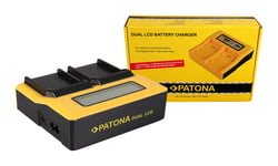 Patona Dual LCD USB Lader for Nikon EN-EL3 EN-EL3e FNP-150 BLM5 150607533