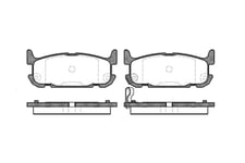Bromsbelägg Remsa - Mazda - Mx 5
