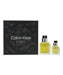 Calvin Klein Mens Eternity For Men Eau De Parfum 100ml + Eau De 30ml Gift Set - One Size