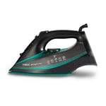 Tower CeraGlide T22013TL Ultra Speed Iron with Ceramic Soleplate Variable Steam Function, 3100W, Black & Teal