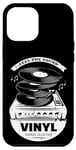 iPhone 15 Plus Music Is My Universe Feel The Sound With Retro Vinyl Record Case